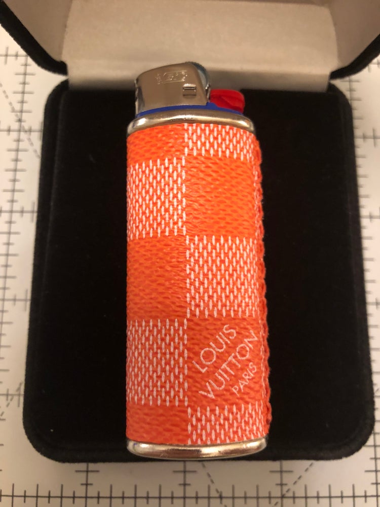 Custom LV Damier Piment Lighter Case