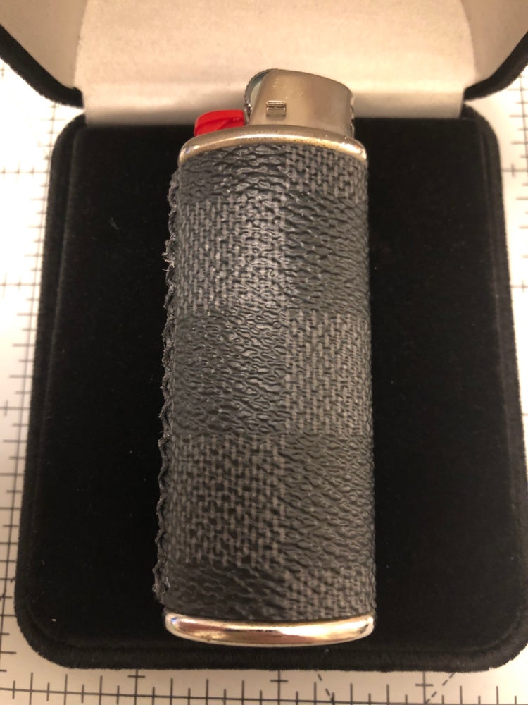 Louis Vuitton LV Lighter Case Custom Made From Authentic LV