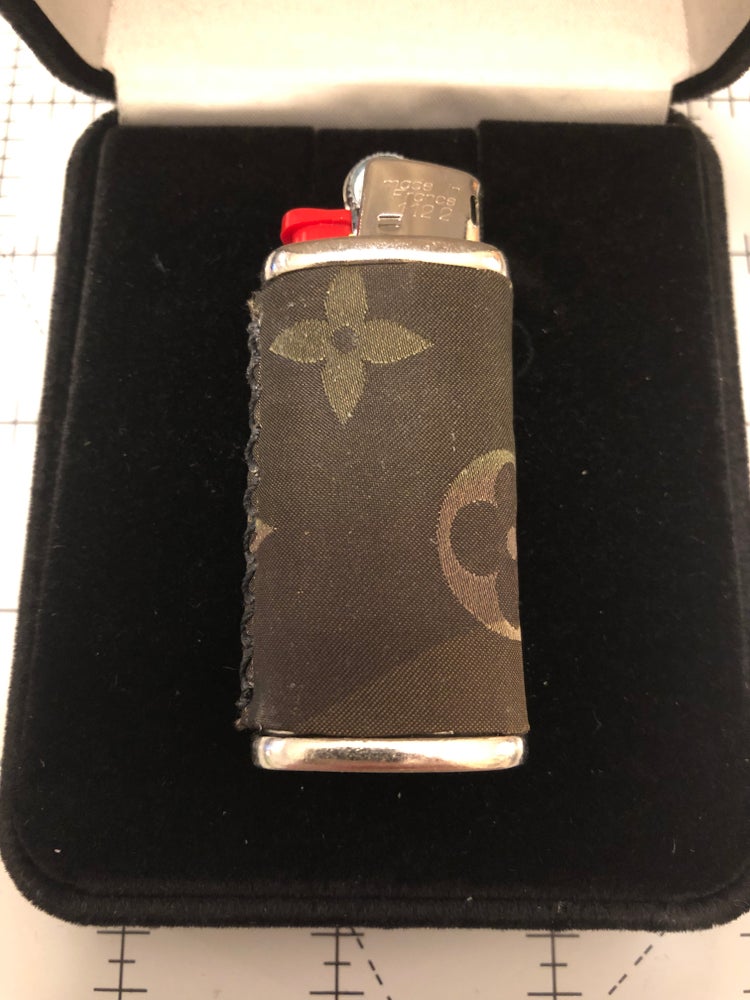 Checkered LV Lighter Cases