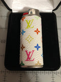 Custom LV White Multicolore (Small LV) Lighter Case