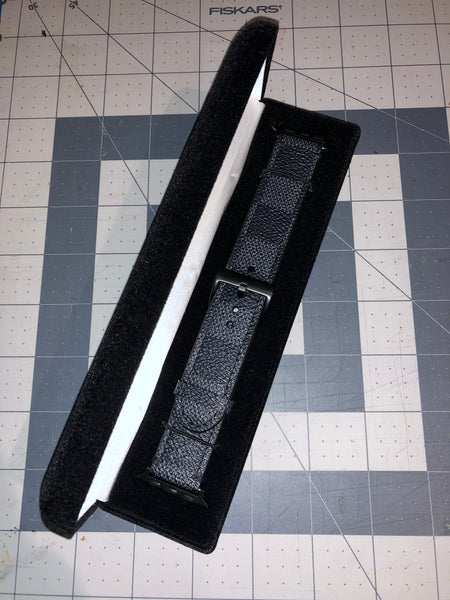 Custom LV Damier Graphite Watch Band
