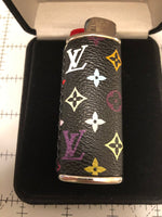 Custom LV Black Multicolore (Small LV) Lighter Case