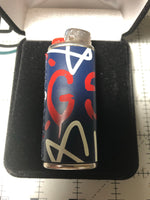 Custom GG Ghost Navy Lighter Case