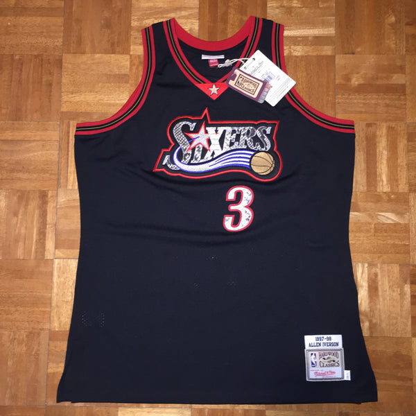 Custom Python M&N Philadelphia 76'ers (Allen Iverson)