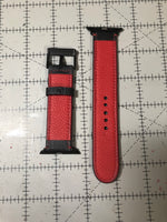 Custom GG Black Watch Band (Red back)