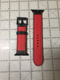 Custom GG Black Watch Band (Red back)