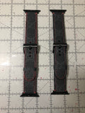 Custom GG Black Watch Band (Red back)