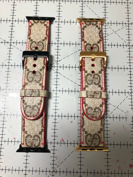 Upcycled Gucci Apple Watch Band | anagheatelier