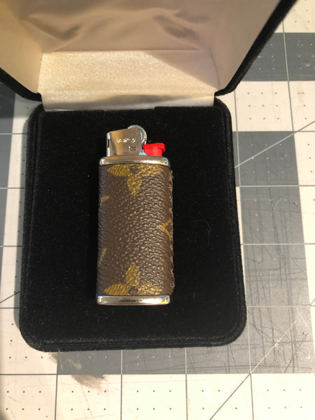 Custom LV Monogram Mini Lighter Case – Corn Blakes