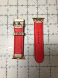 Custom GG Watch Band (Red back)