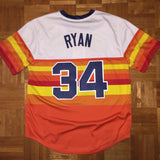 Custom Python M&N Houston Astros (Nolan Ryan)